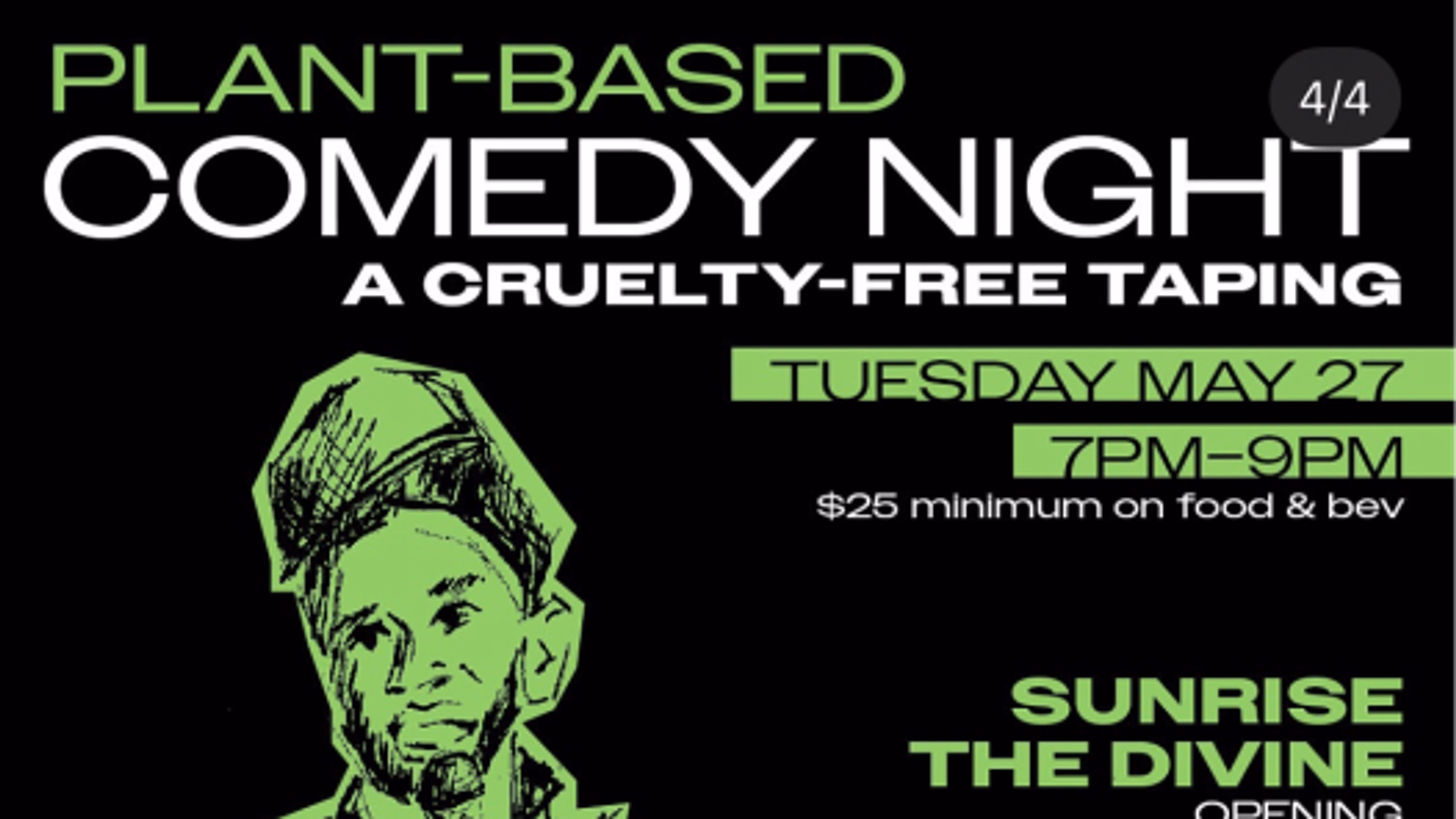 Plant-Based Comedy Night