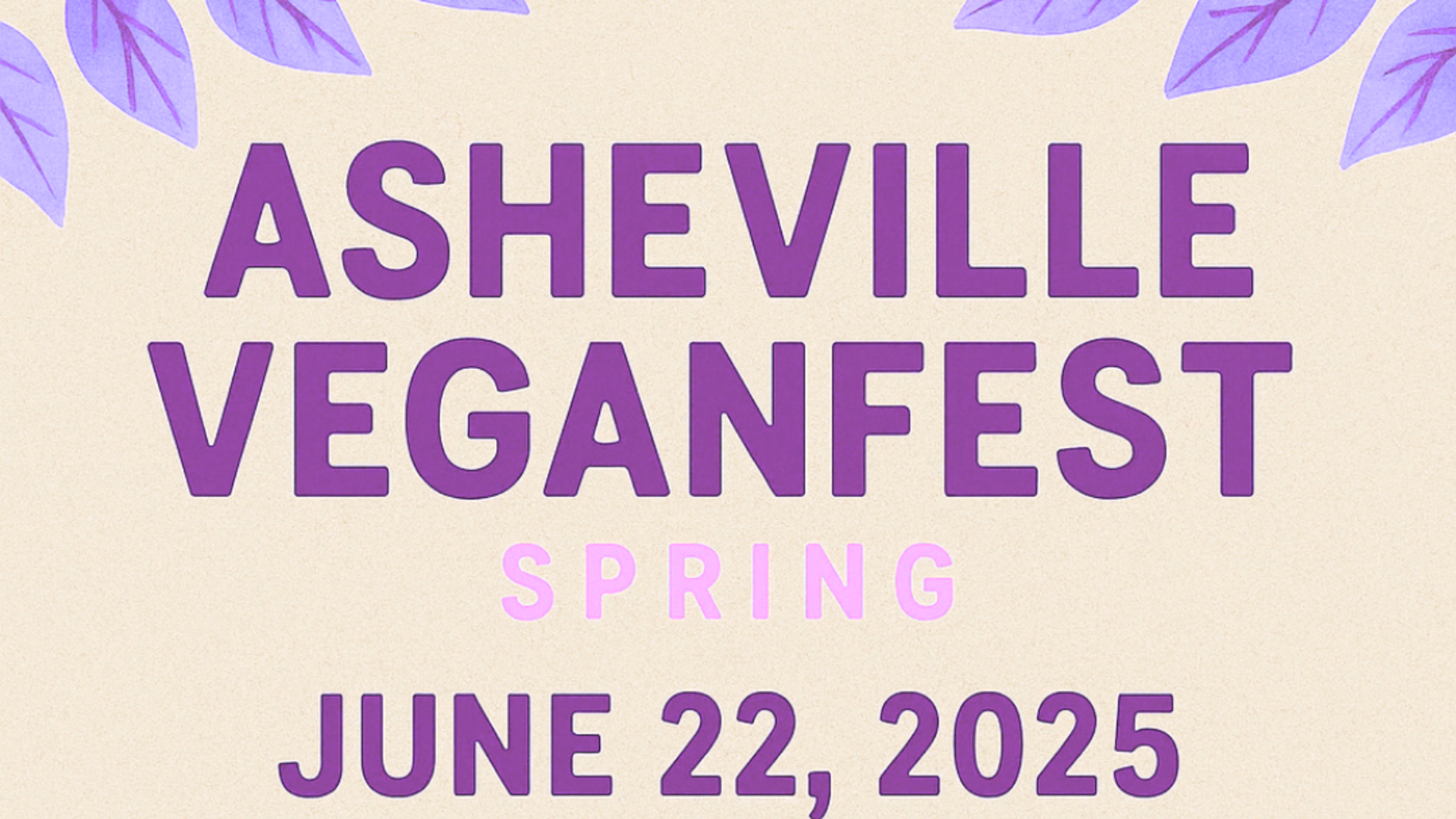 Asheville Veganfest Spring