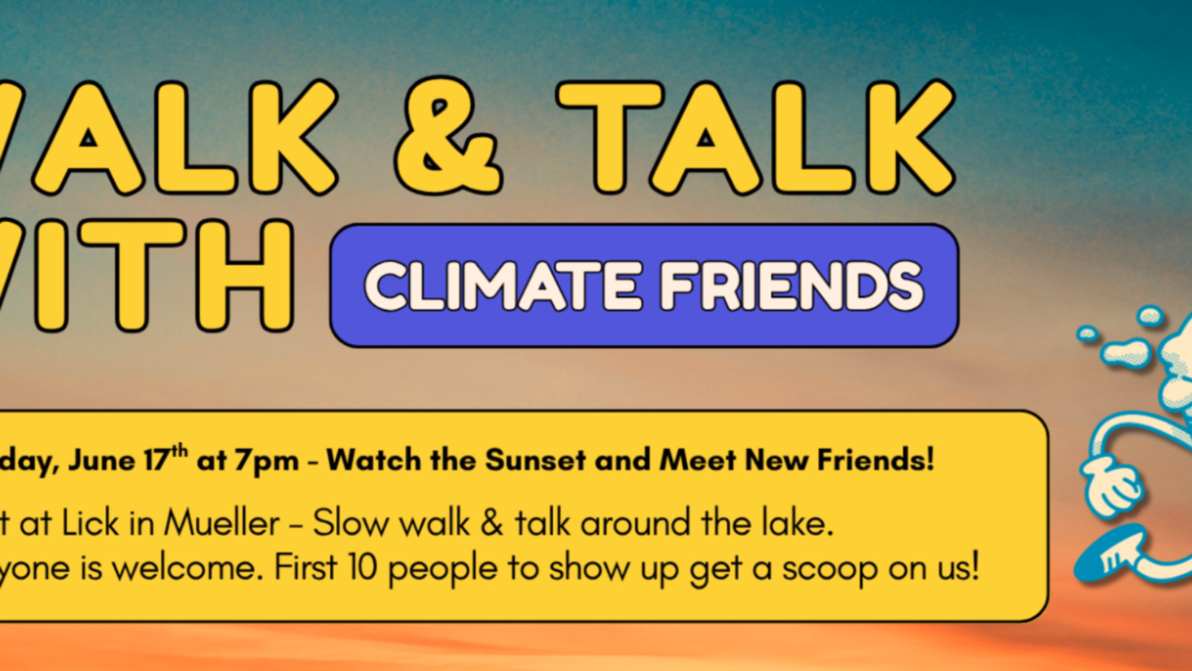 Walk & Talk With Climate Friends (Vegan Event)