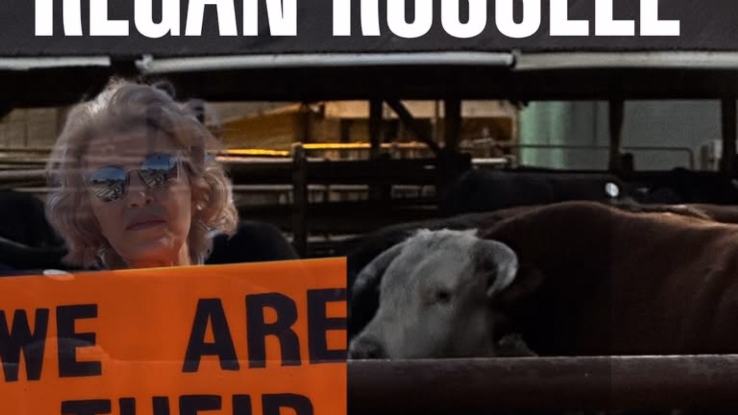 Regan Russell Manning Beef Cow Vigil with Animal Outlook and AAN