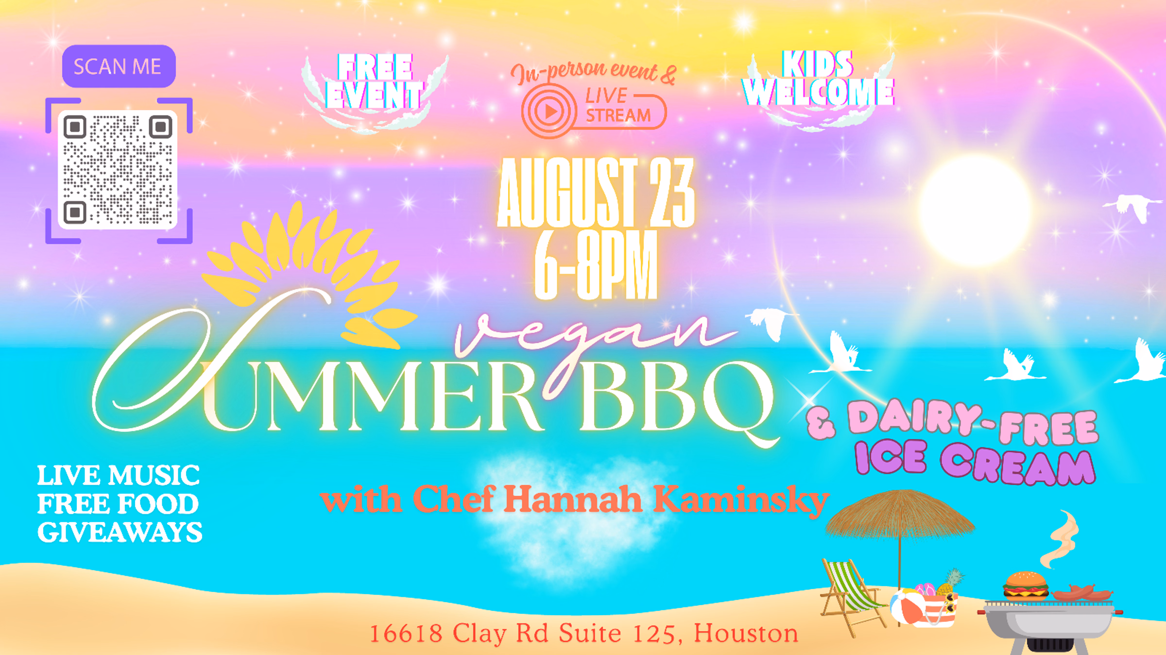 Summer Vegan BBQ & Dairy Free Ice Cream with Chef Hannah Kaminsky