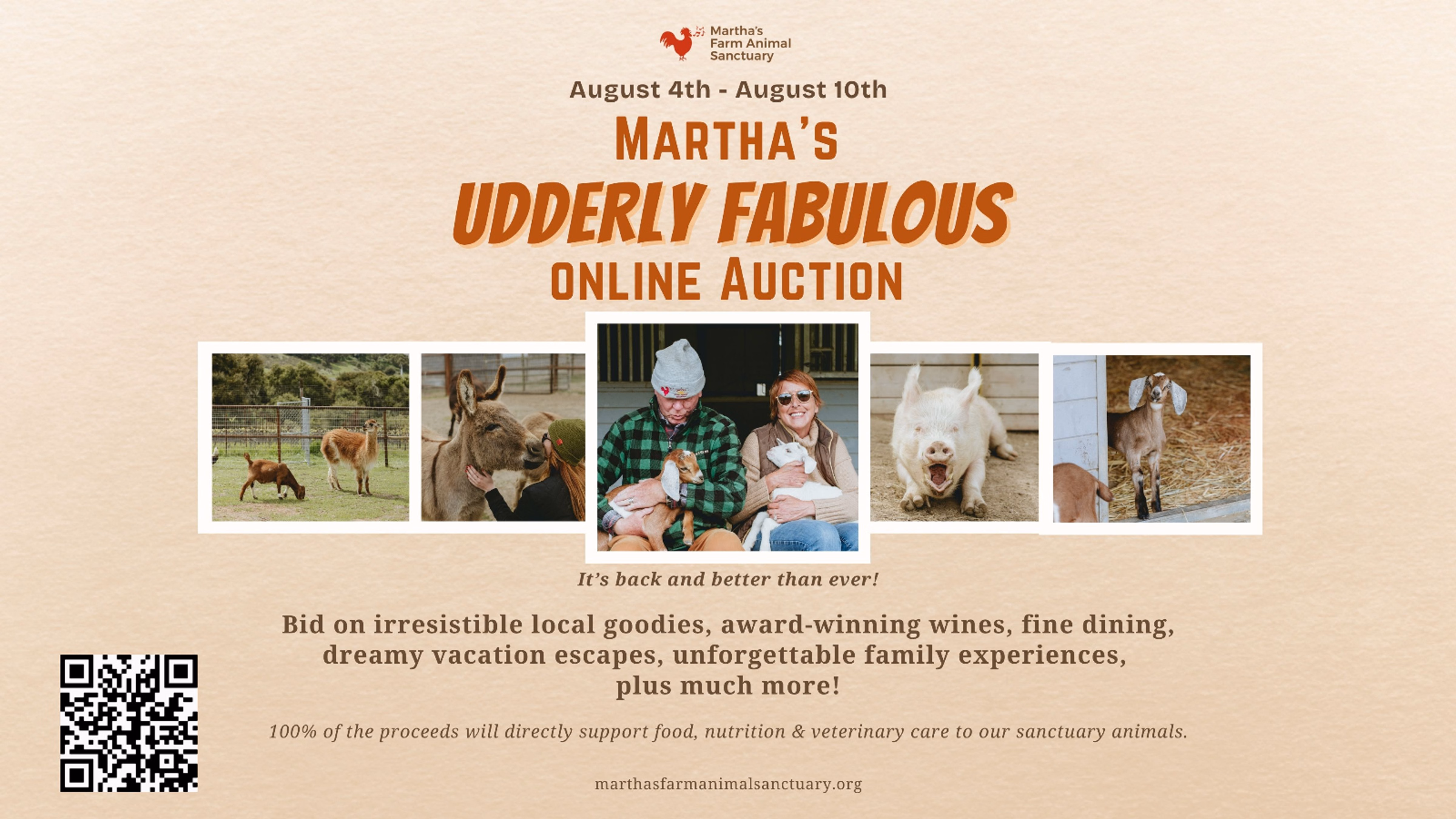 Martha's Udderly Fabulous Online Auction