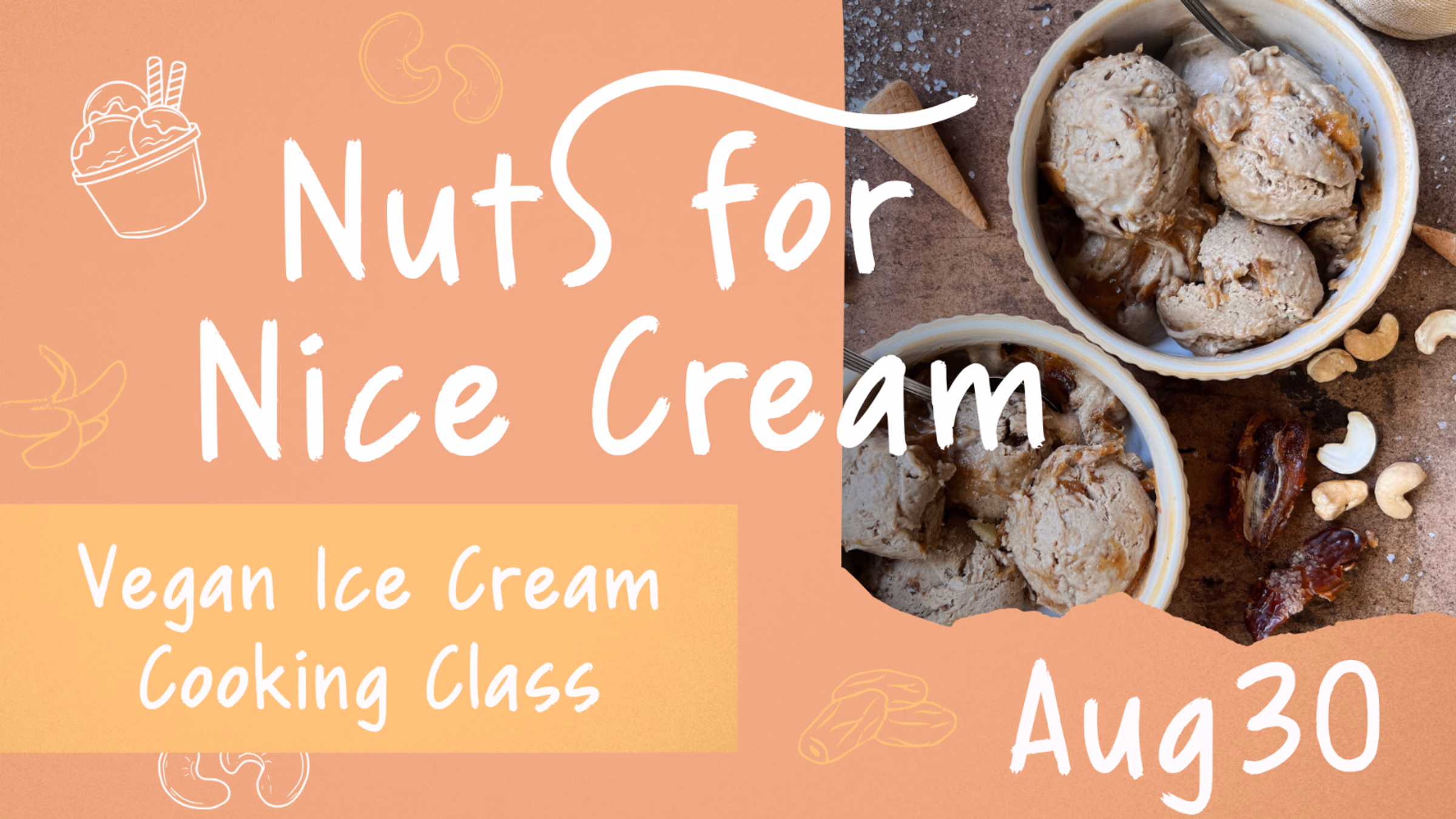 Nice Cream Cooking Class at the Refuge