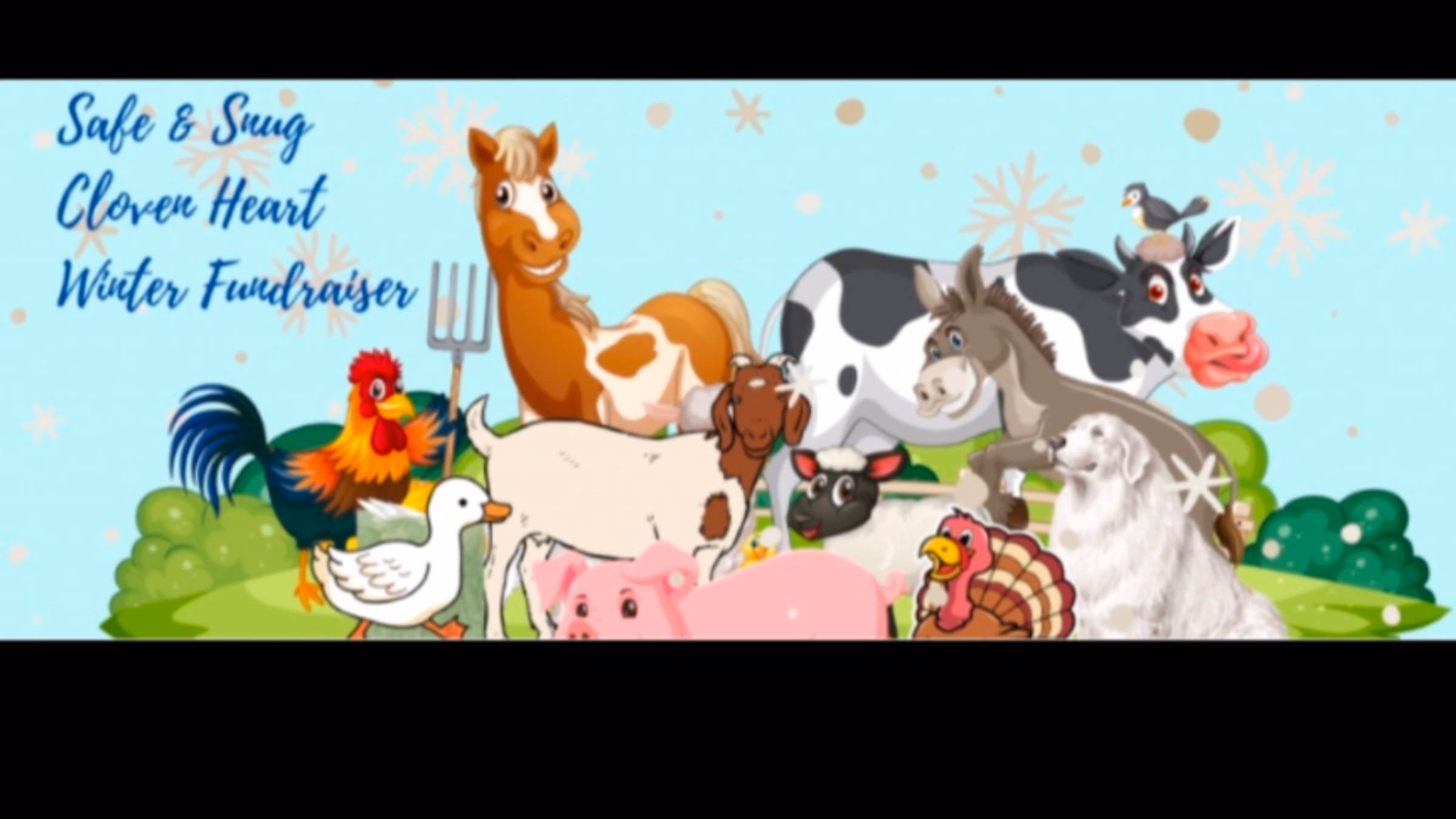 Safe and Snug Cloven Heart's Winter Fundraiser 