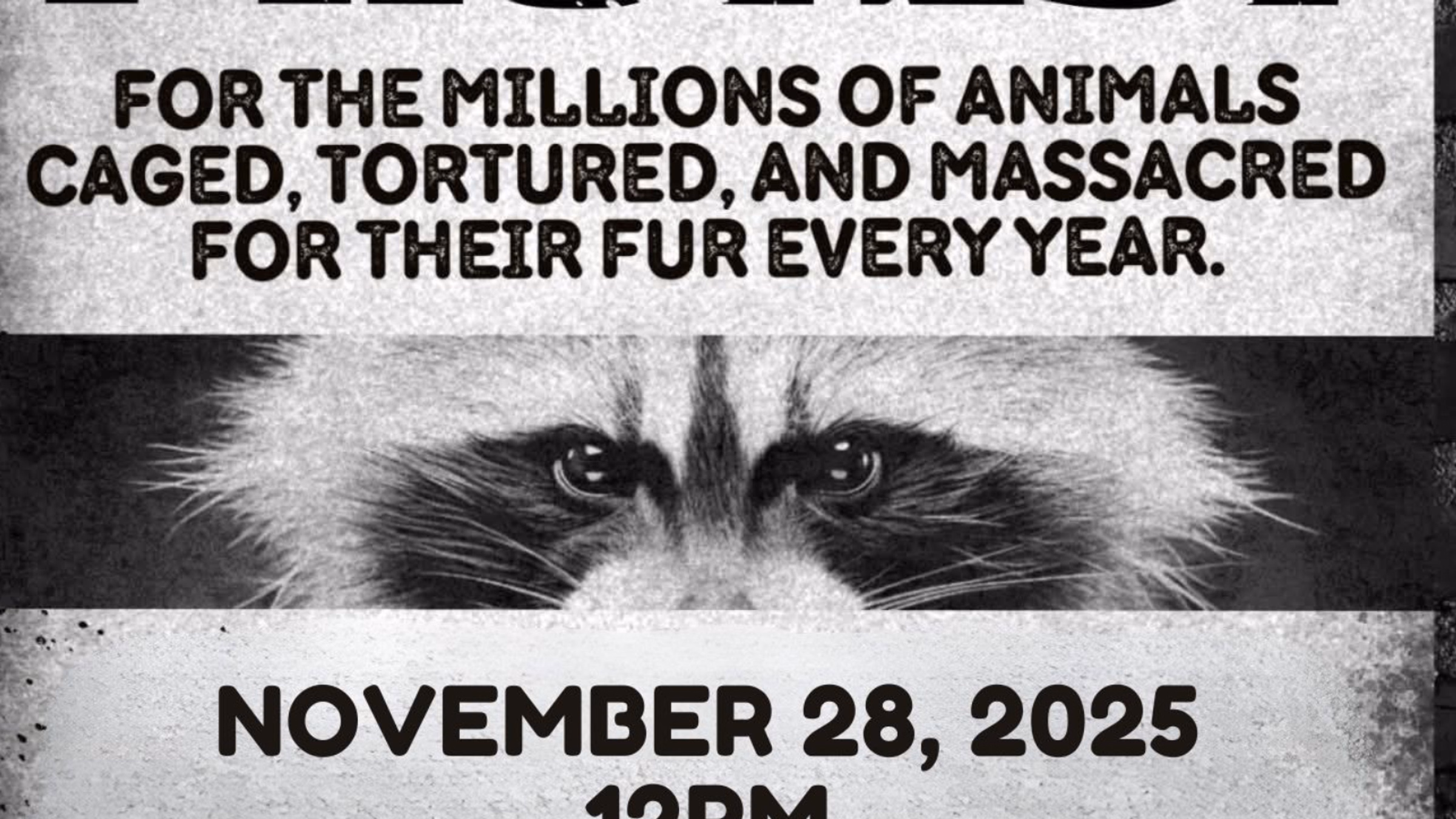 Fur Free Friday March/ Day of Action 