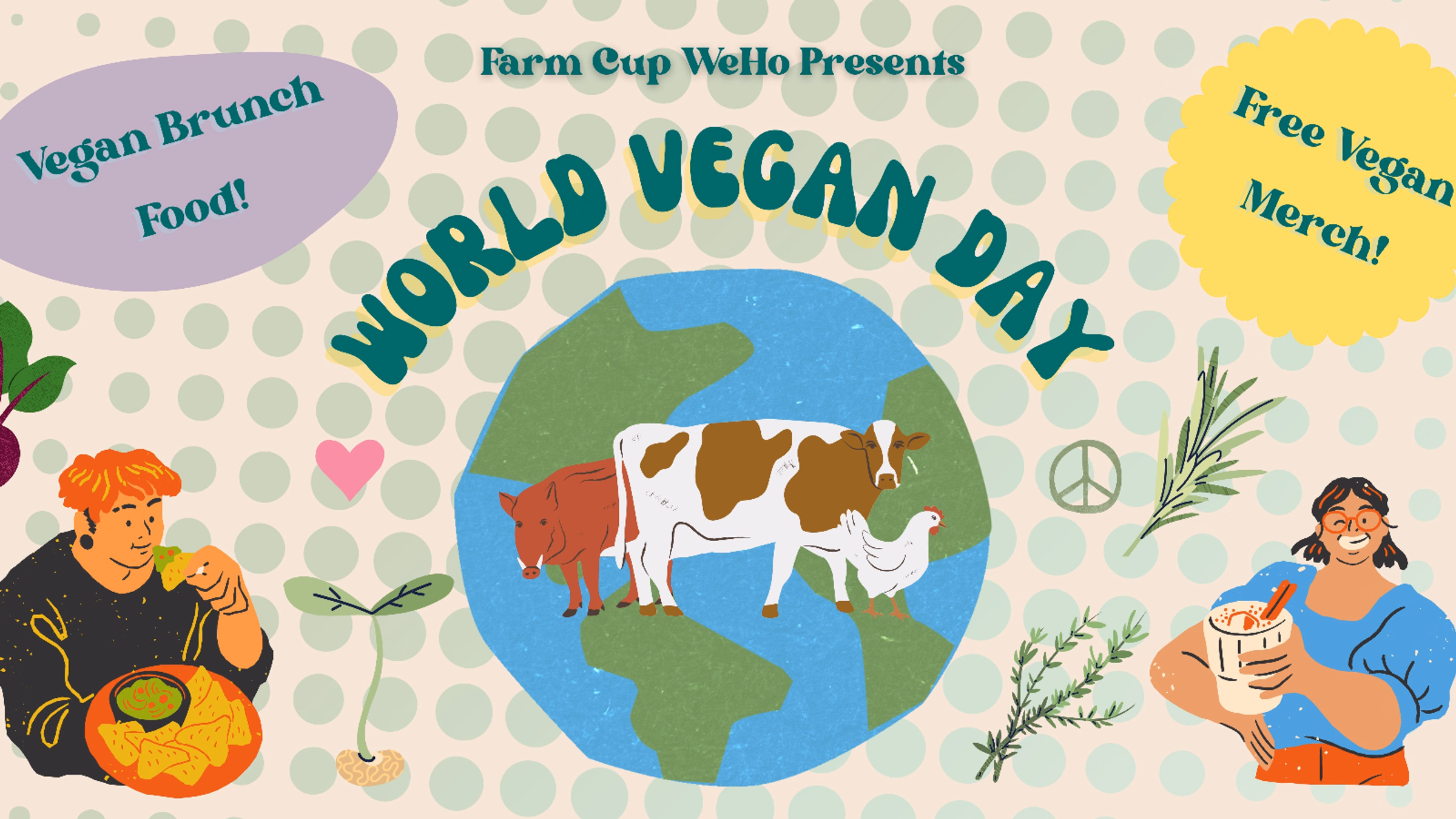 World Vegan Day Celebration at Farm Cup!