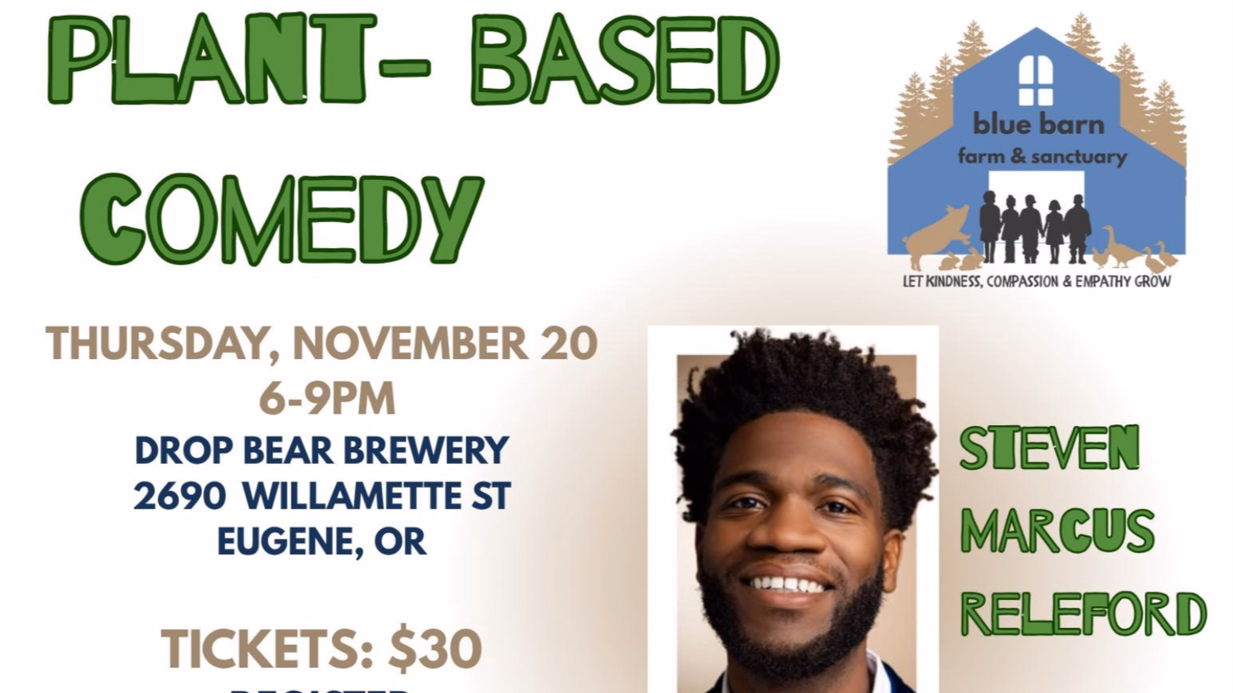 🌱 Plant-Based Comedy 🌱