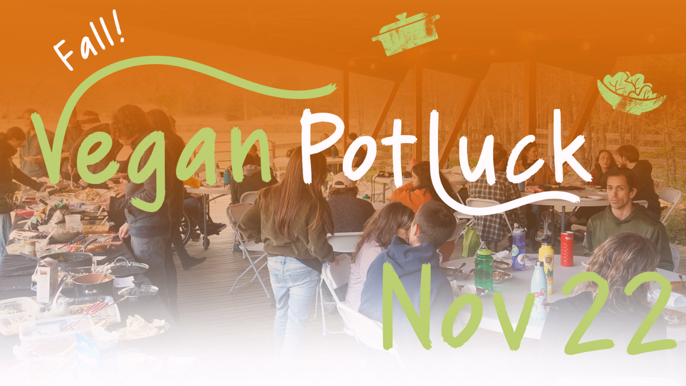 Fall Vegan Potluck at Piedmont Farm Animal Refuge
