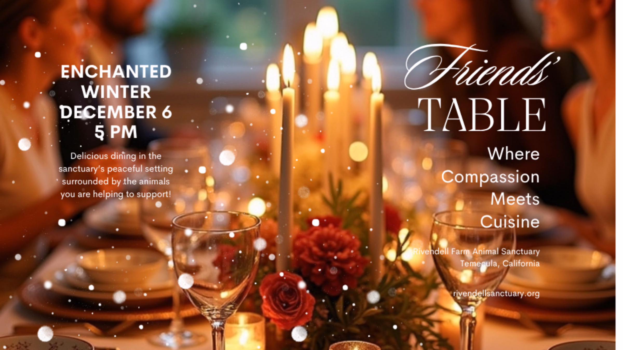 Friends' Table at Rivendell Samctuary