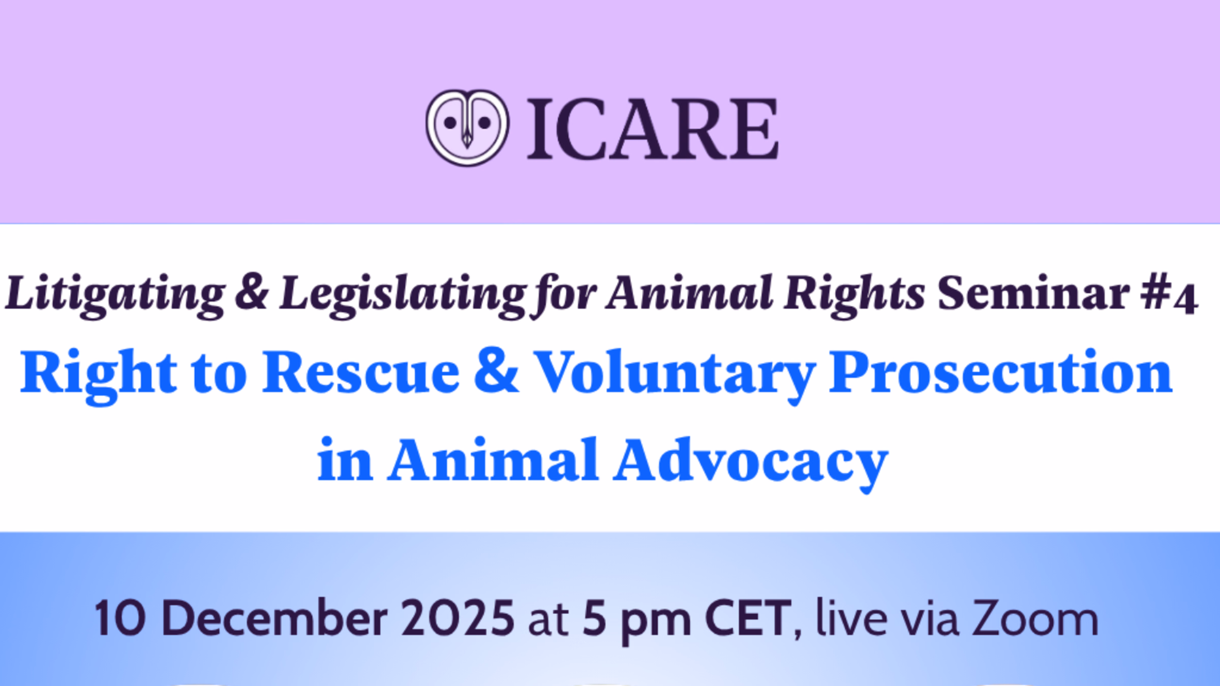 Litigating & Legislating for Animal Rights: Right to Rescue & Voluntary Prosecution in Animal Advocacy