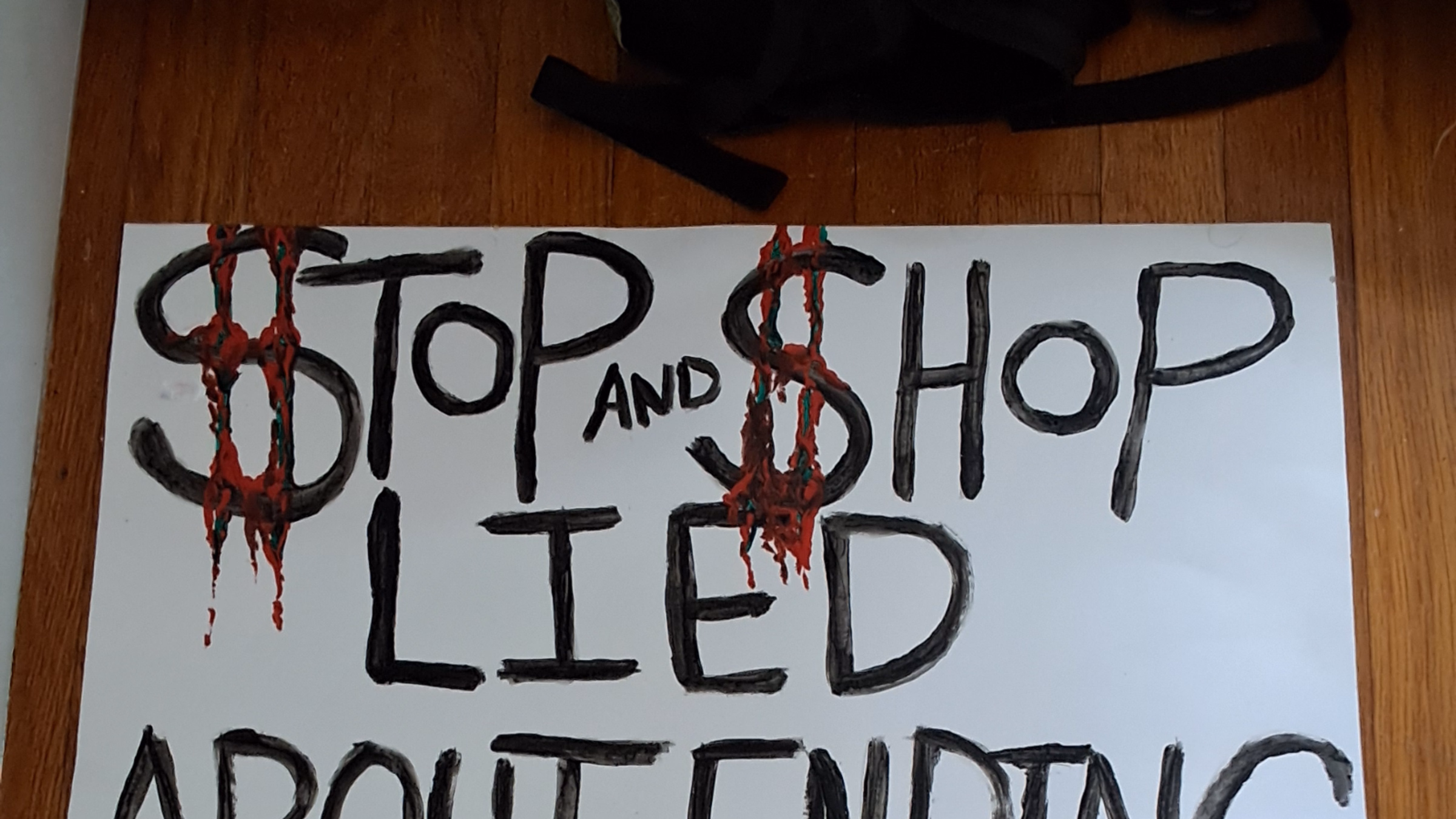 Protest at Stop&Shop HQ