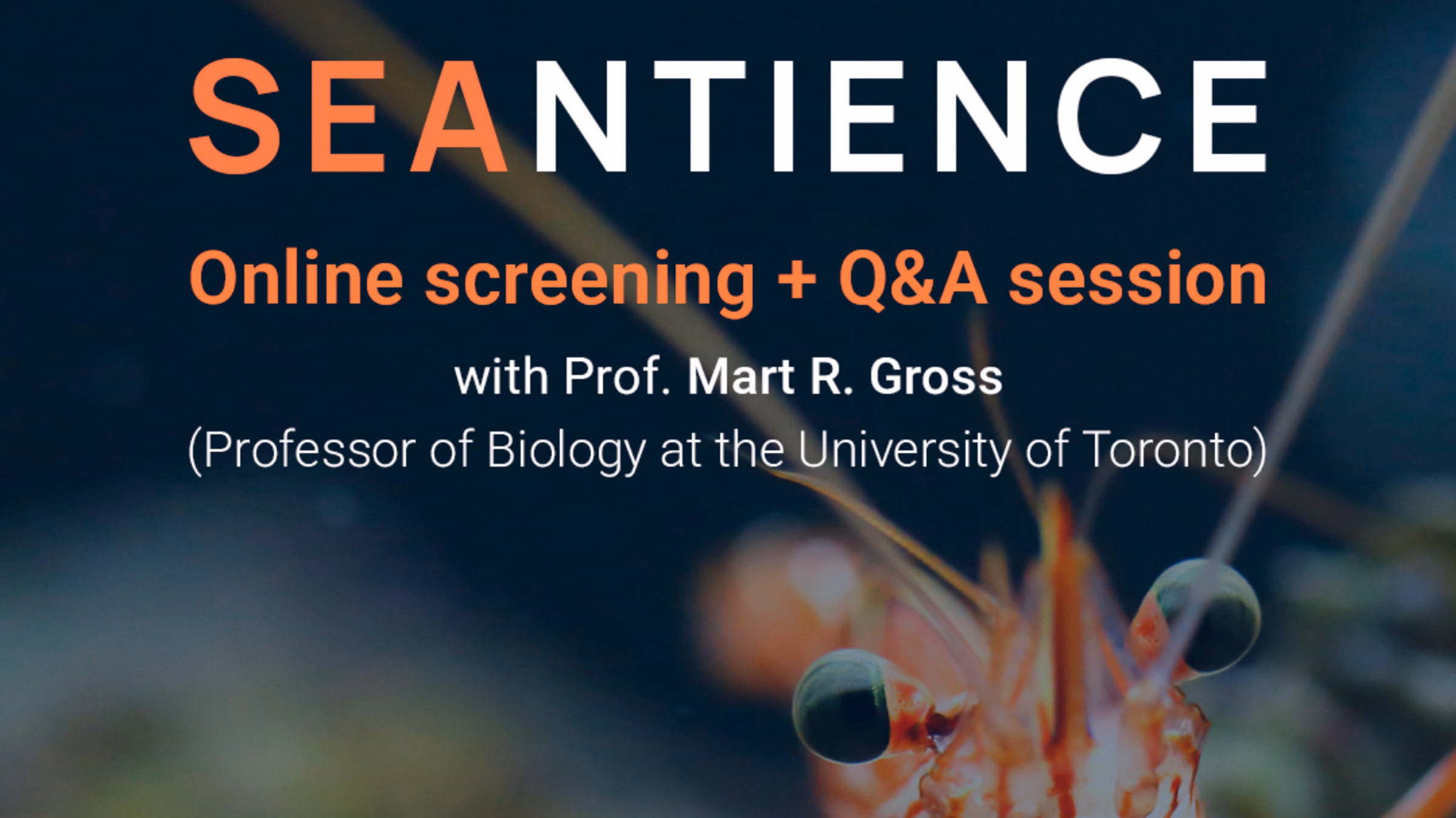 Special Online Screening of SEANTIENCE + Q&A Session