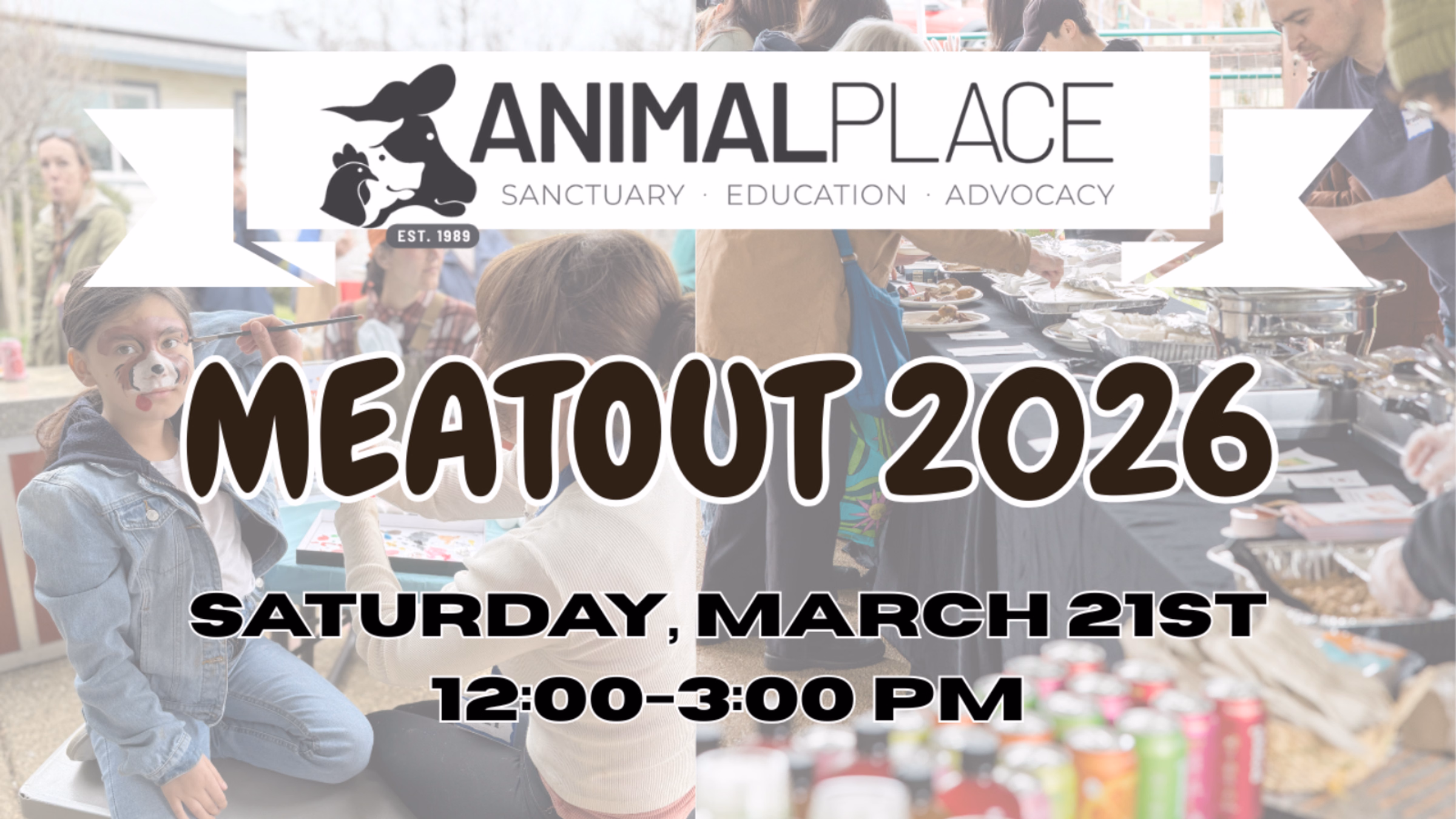 Animal Place's MeatOut 2026