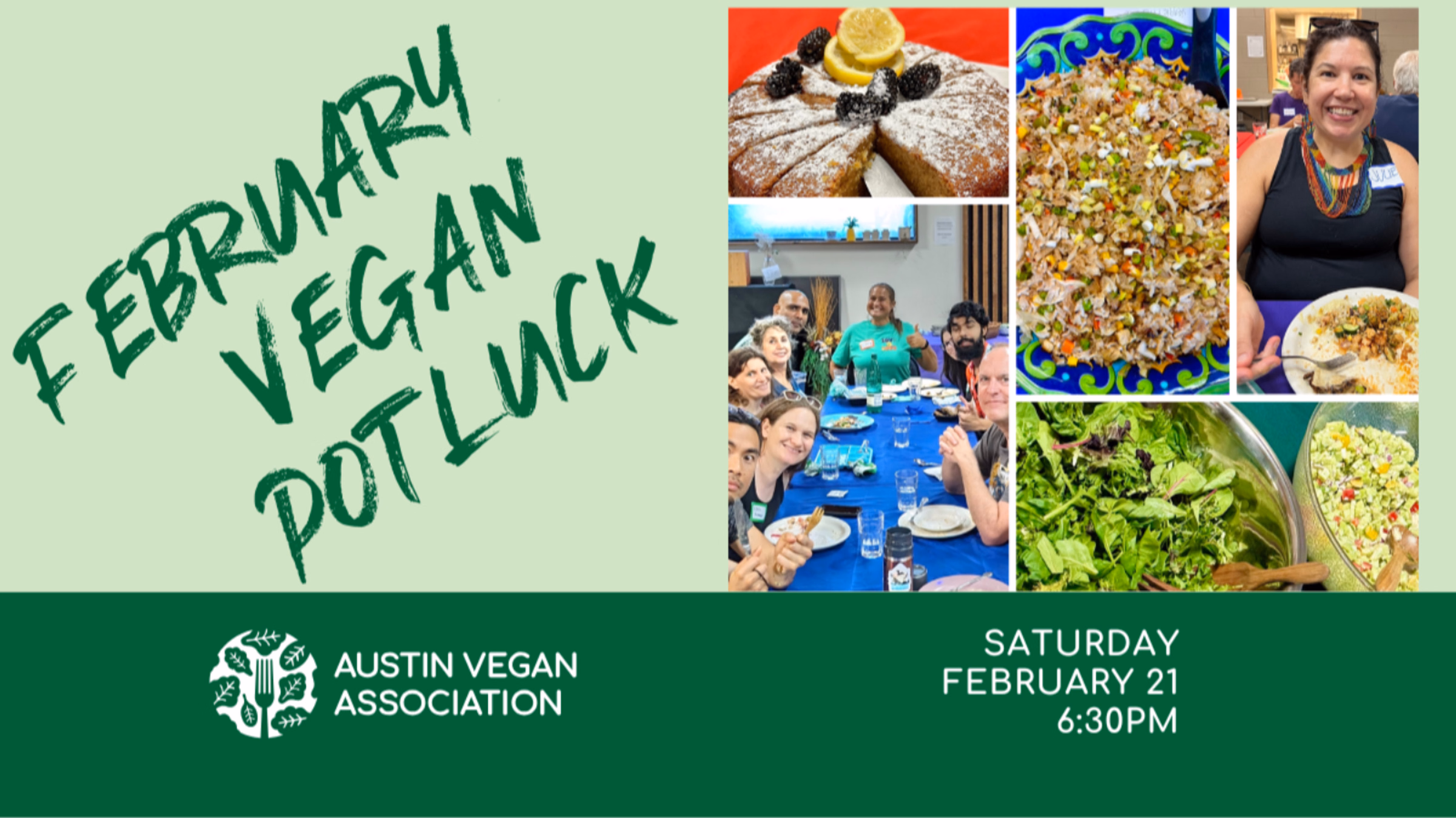February Vegan Potluck