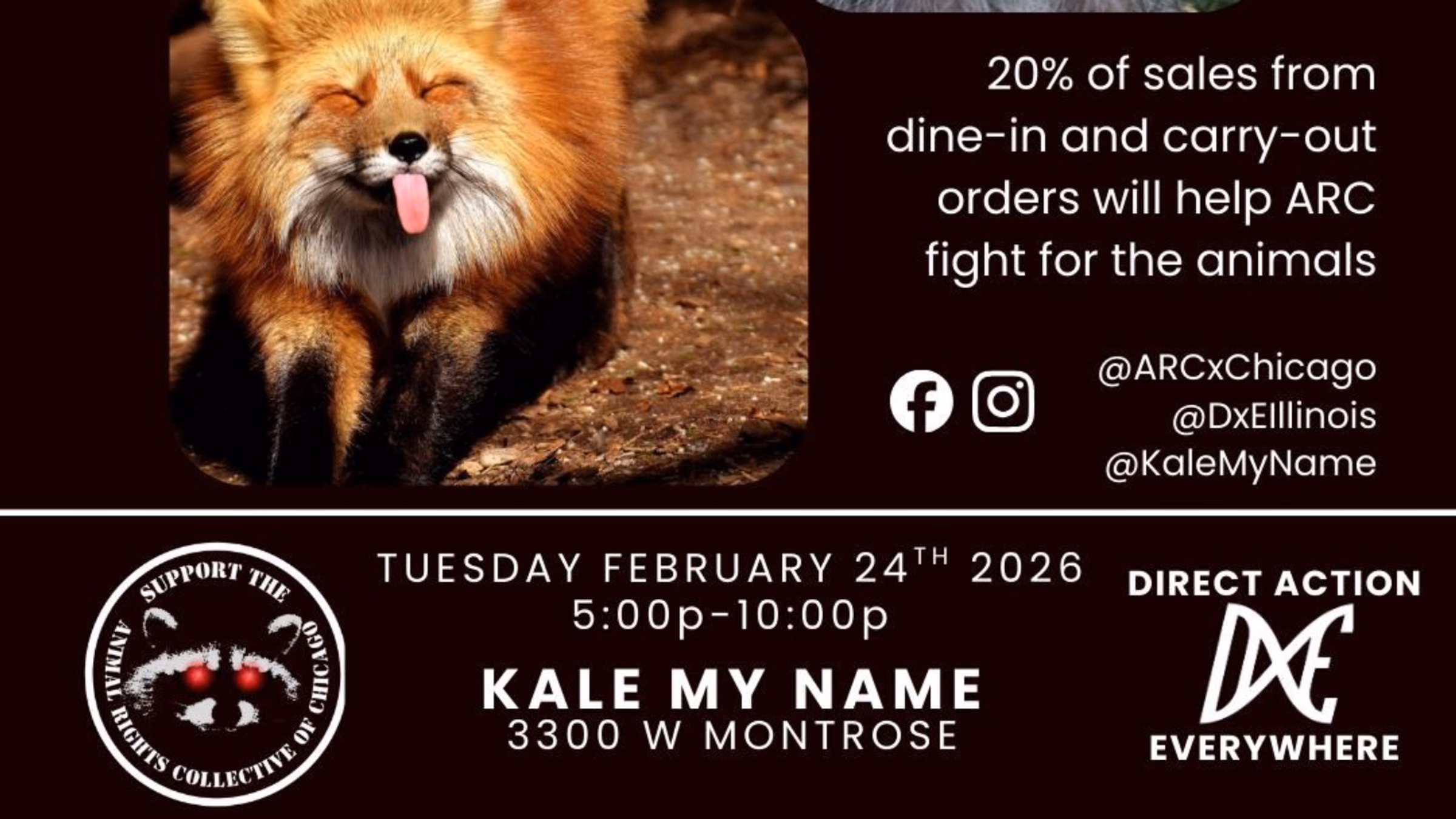 Animal rights fundraiser 