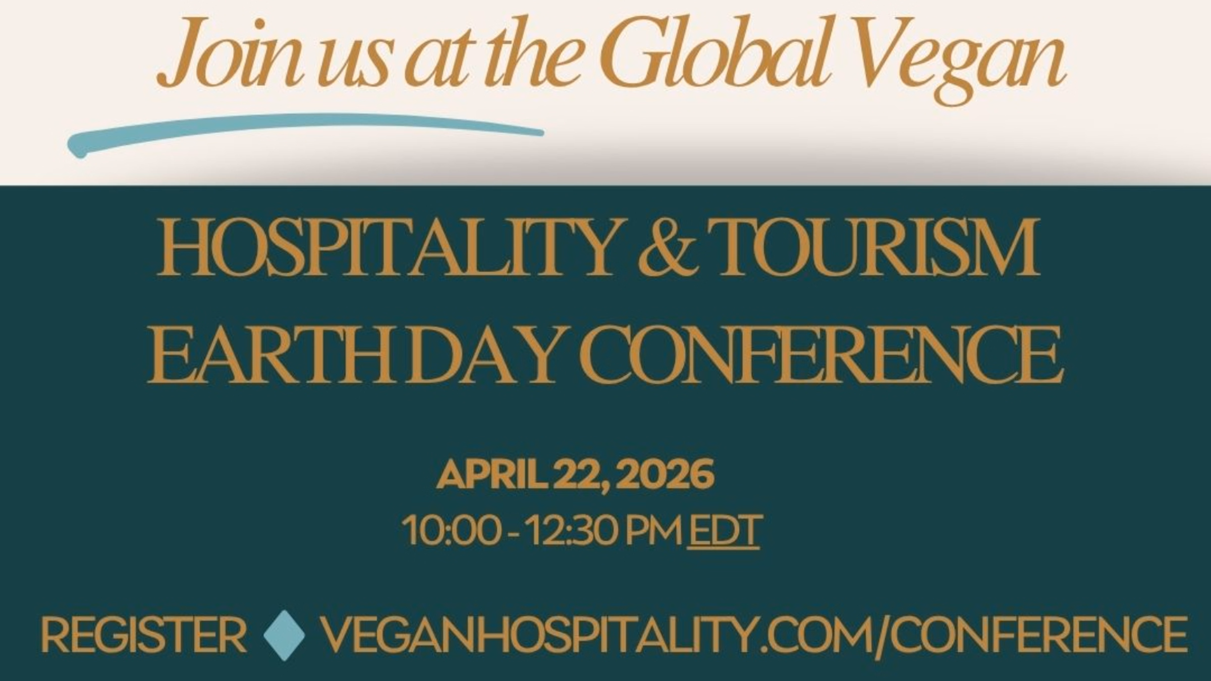 Global Vegan Hospitality & Tourism Conference
