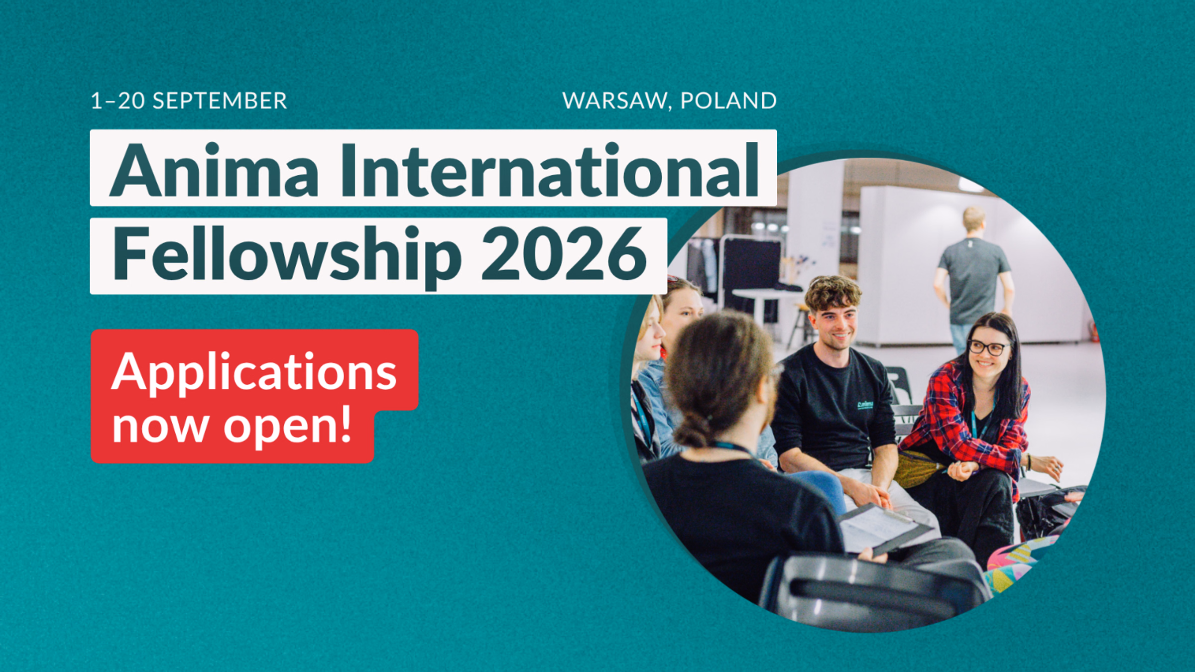 Anima International Fellowship 2026