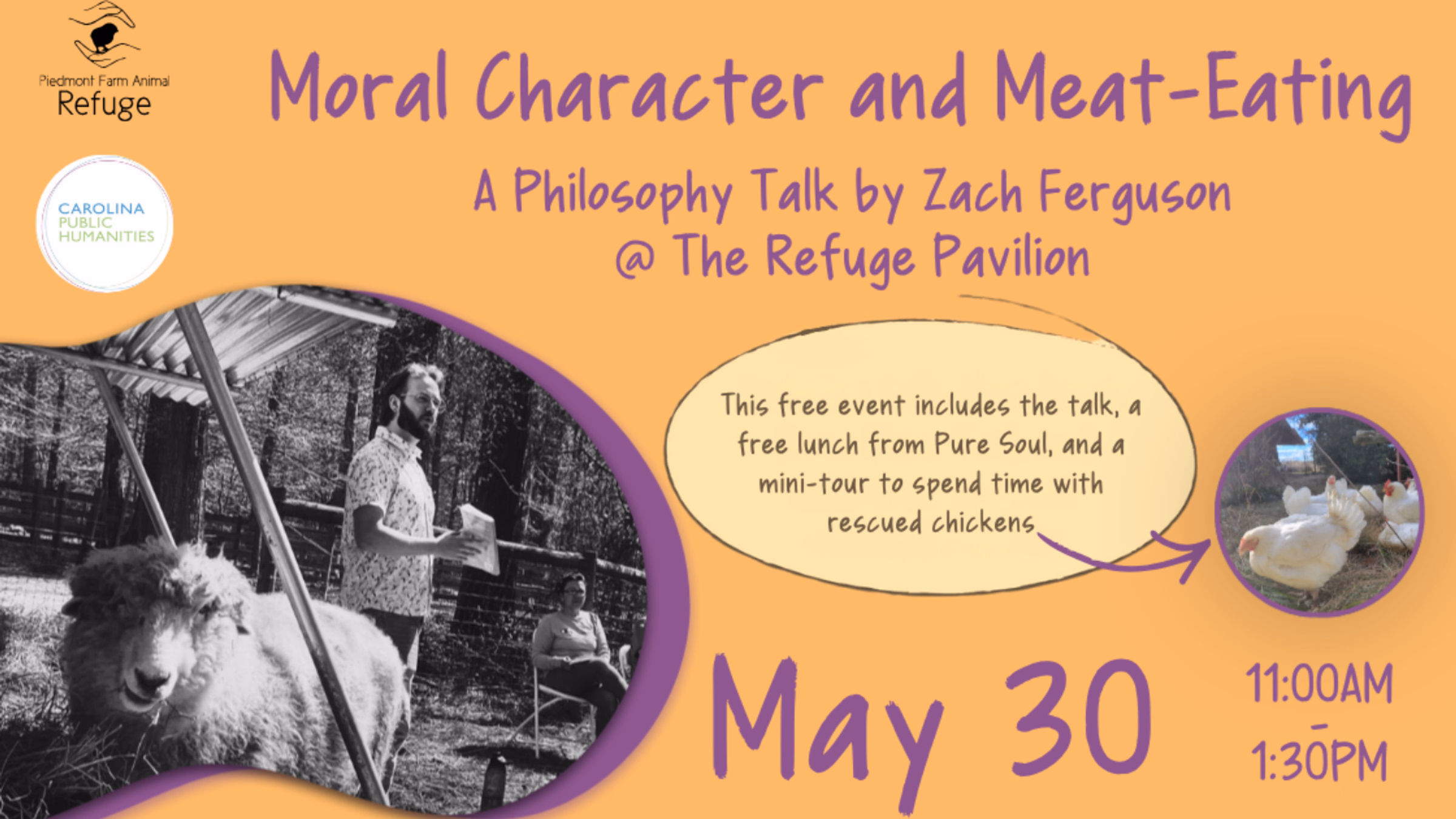 Moral Character and Meat-Eating: A Philosophy Talk by Zach Ferguson