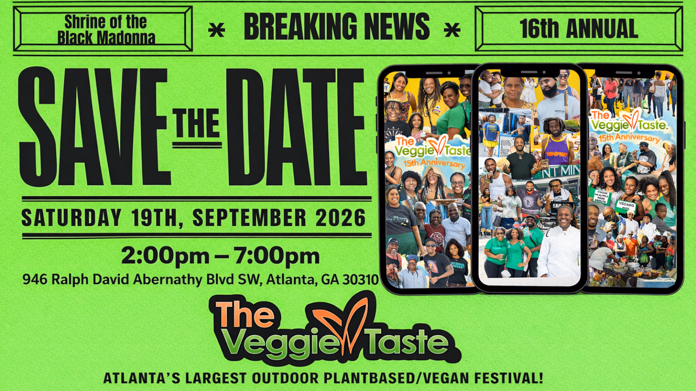 The Veggie Taste - 16th Annual - 9.19.26