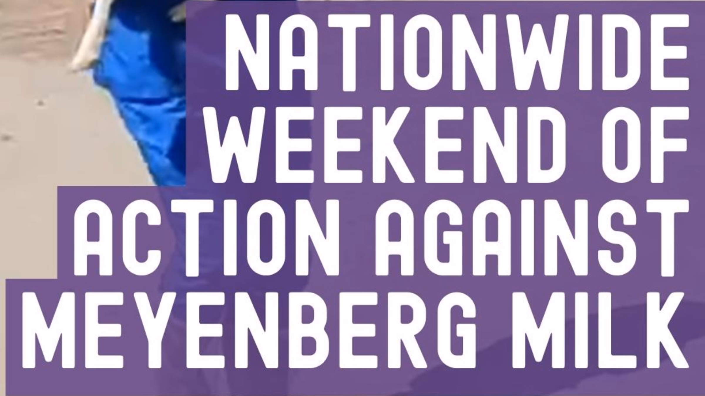 Meyenberg Protest - Nationwide Weekend of Action
