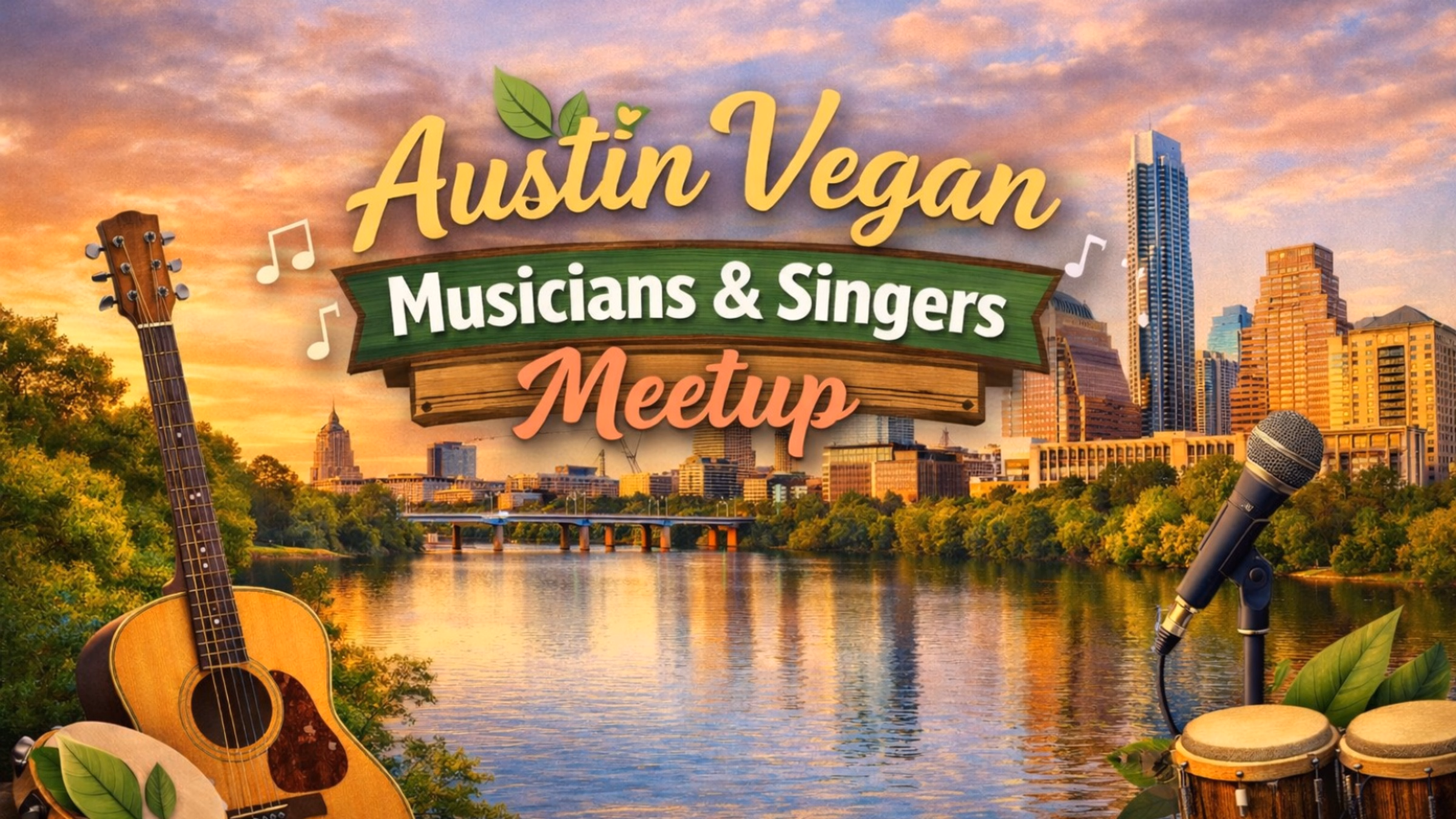 Austin Vegan Musicians and Singers - July Meetup