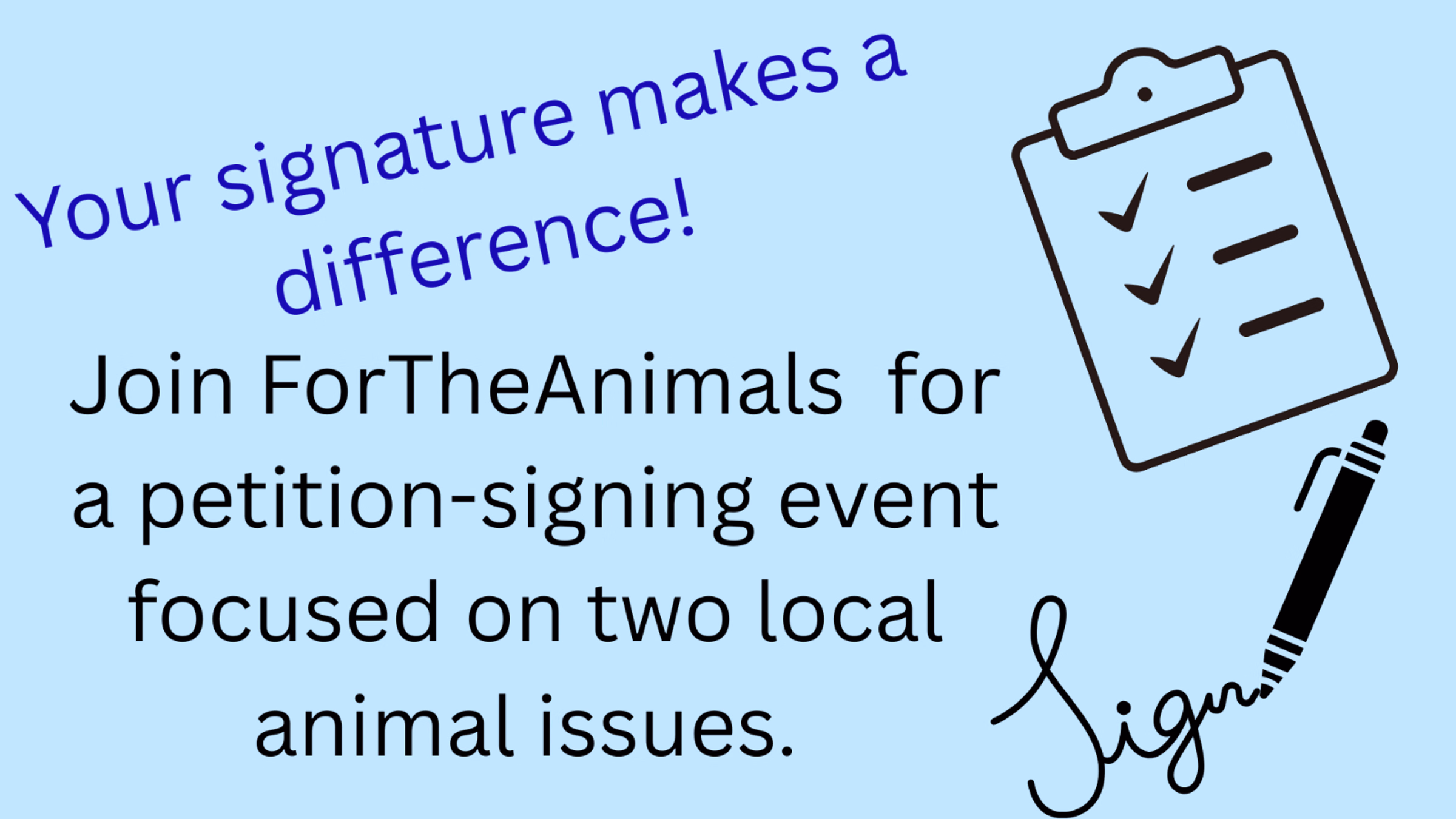 Outreach/signature gathering to end foie gras