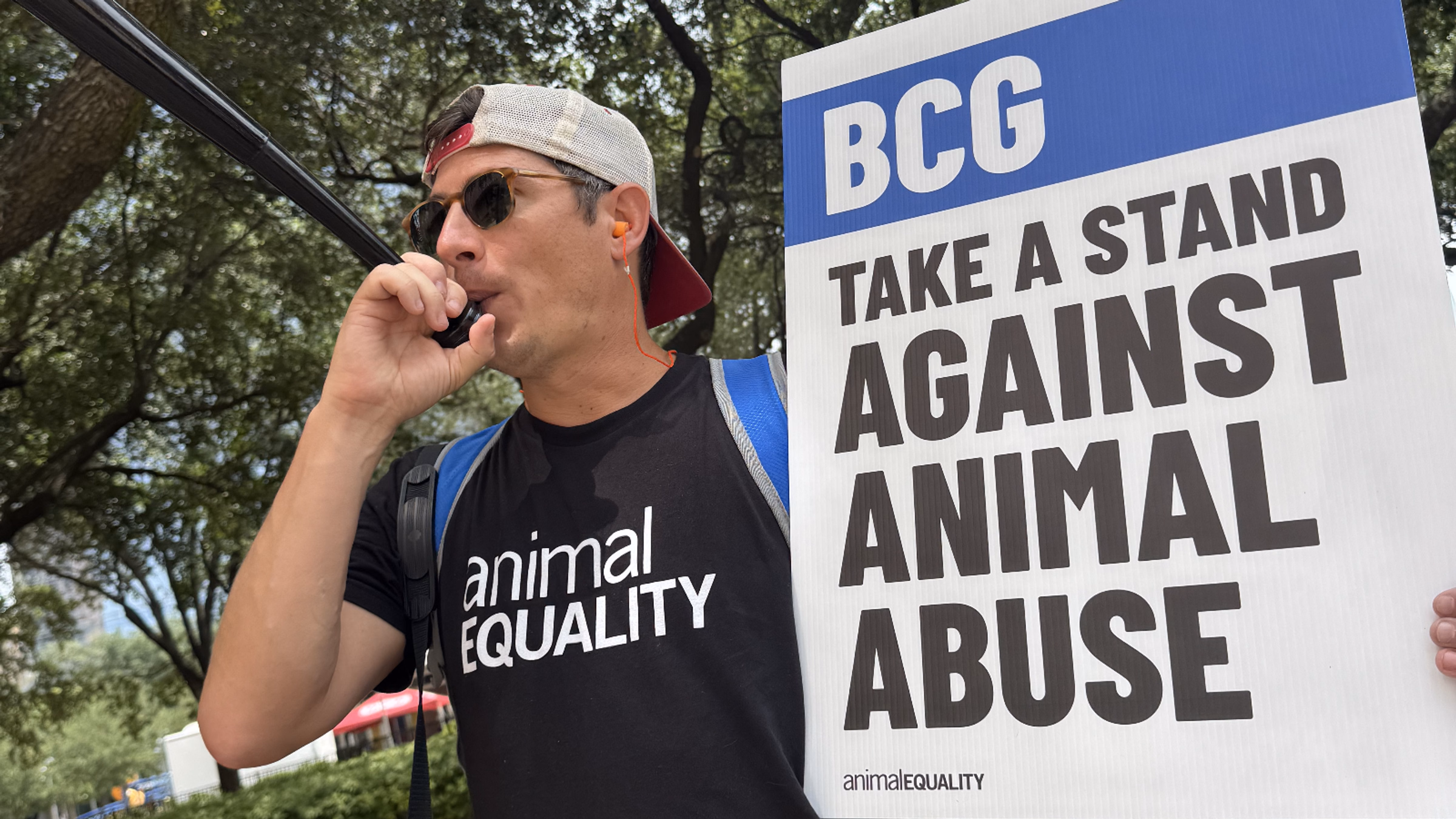 Protest BCG's Ties to Animal Cruelty - Brooklyn, NY