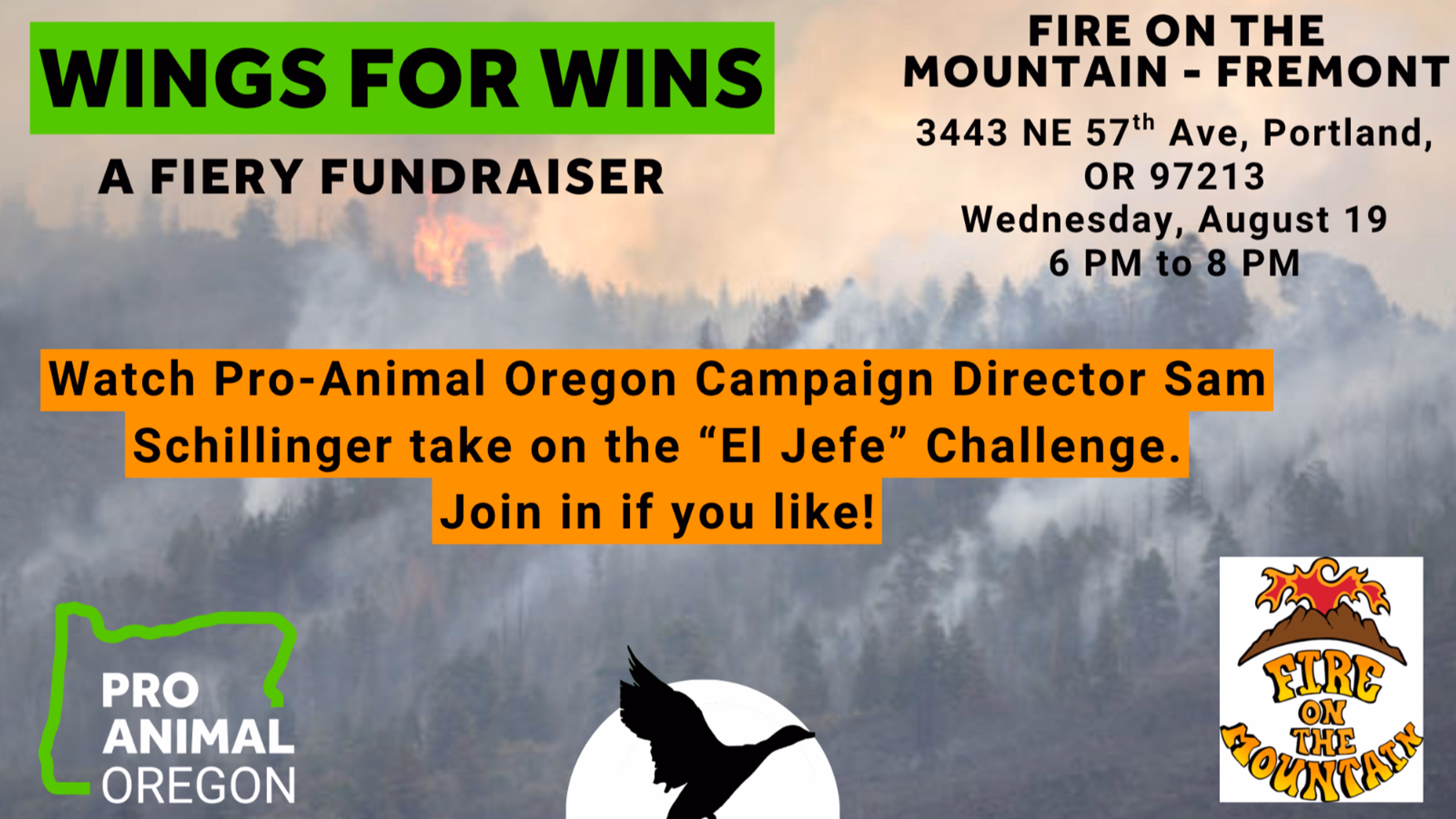 Wings for Wins: A Fiery Fundraiser
