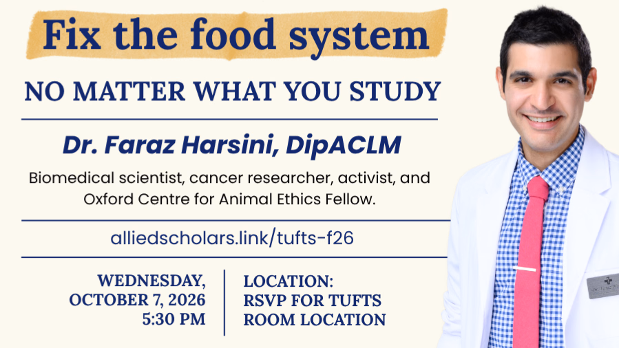 Fix the Food System, No Matter What You Study, with Dr. Faraz Harsini