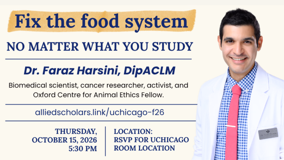 Fix the Food System, No Matter What You Study, with Dr. Faraz Harsini