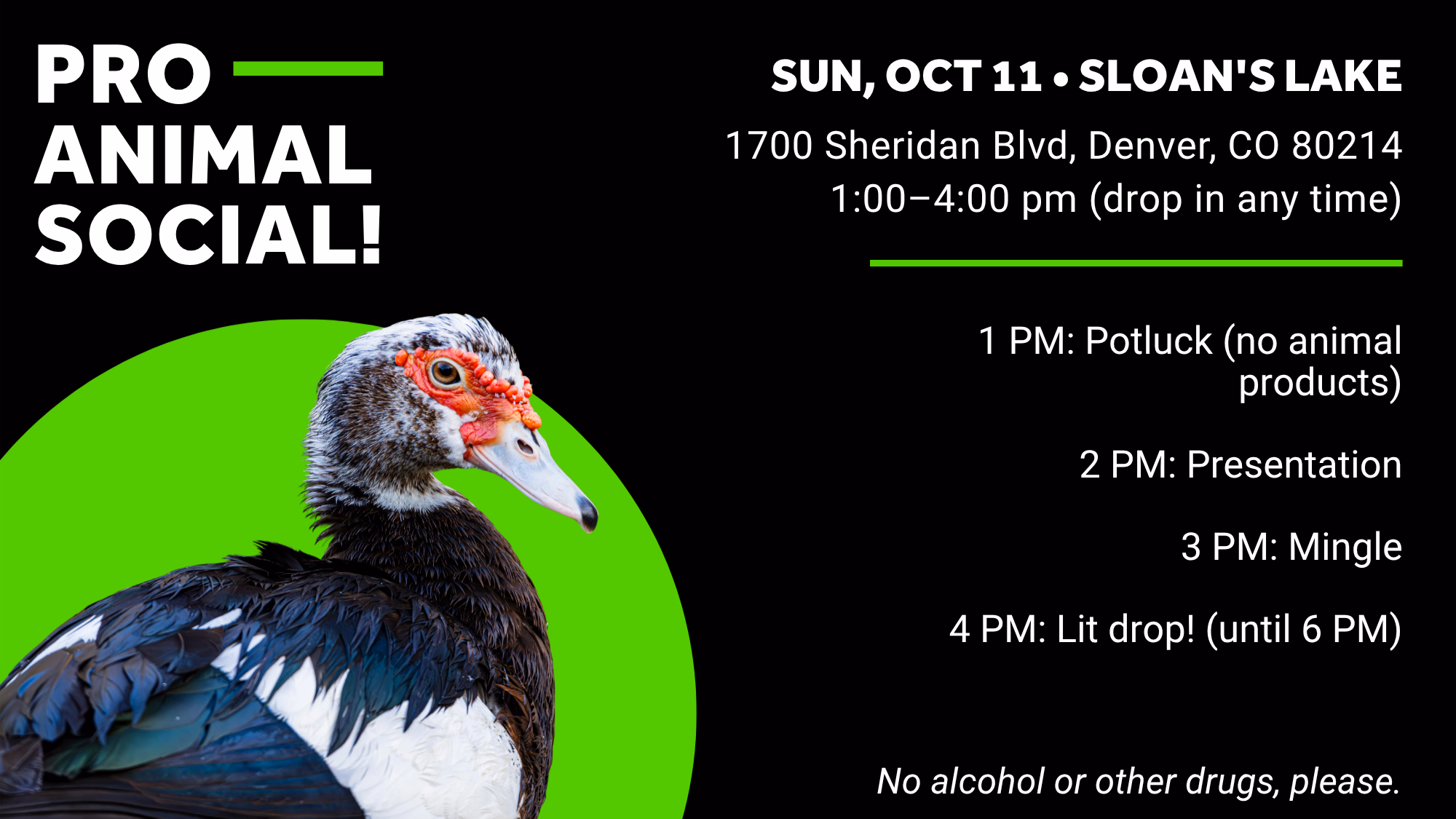 Pro-Animal Social (Sloan's Lake)