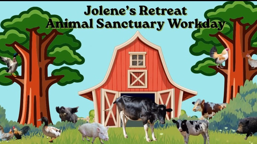 Jolene's Retreat Animal Sanctuary Workday